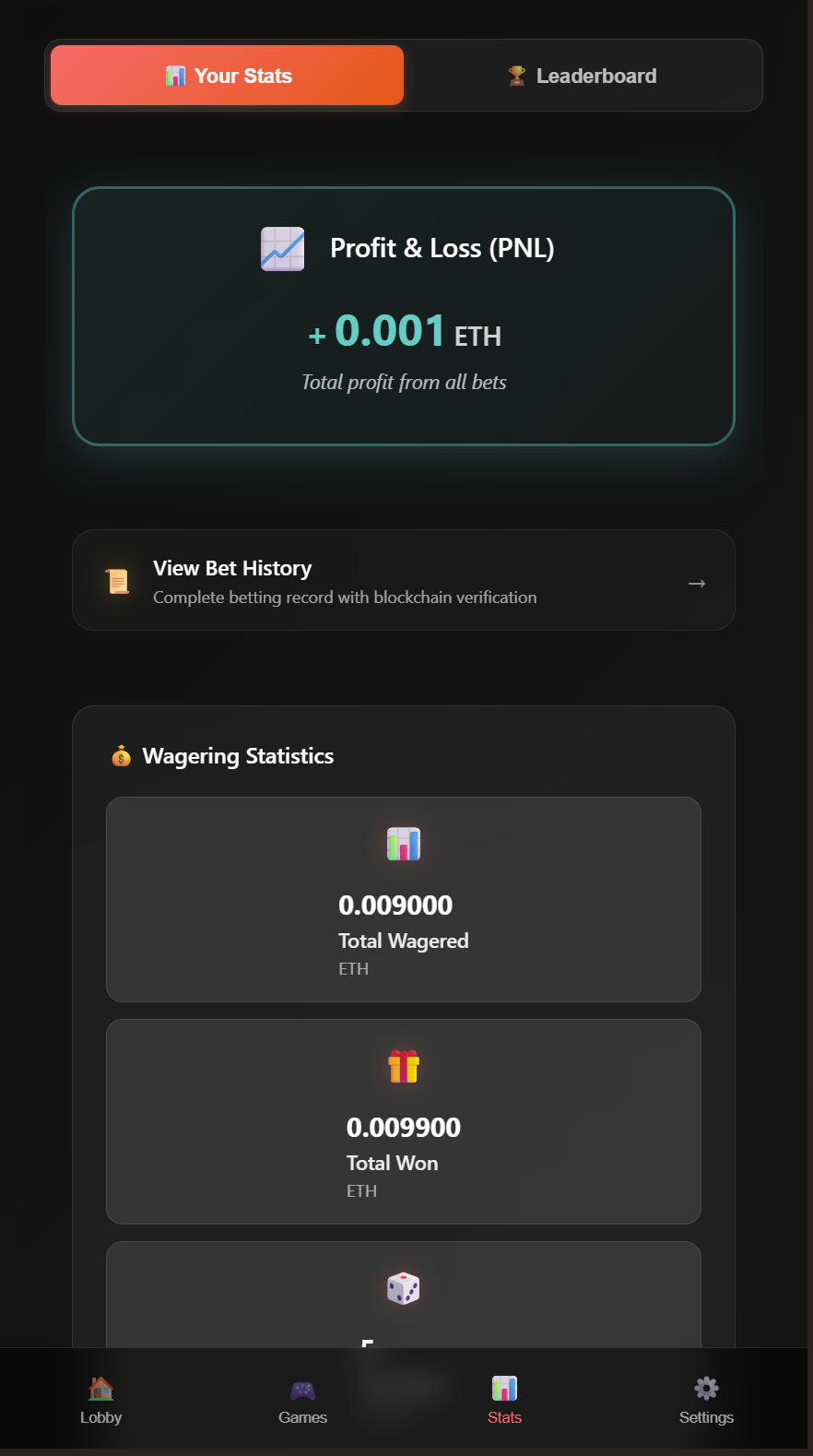 The Club - Casino Games - Farcaster Mini Apps screenshot